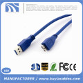 6FT 2m высокоскоростной USB 3.0 мужчина к Micro B USB мужской кабель синхронизации данных Blue Hot